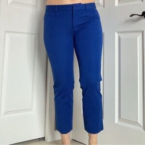 🆕 Banana Republic Royal Blue Sloan Crop Pants